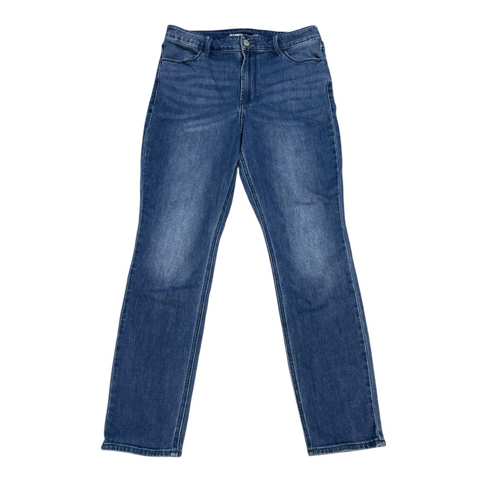 Old Navy High-Rise Wow Straight Jeans - Dark Blue